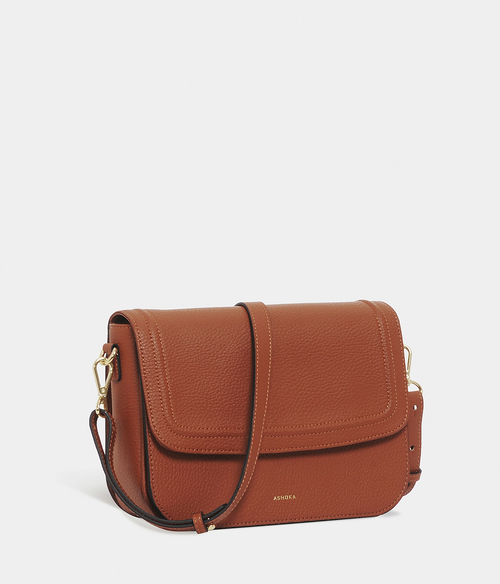 Leather sling bag
